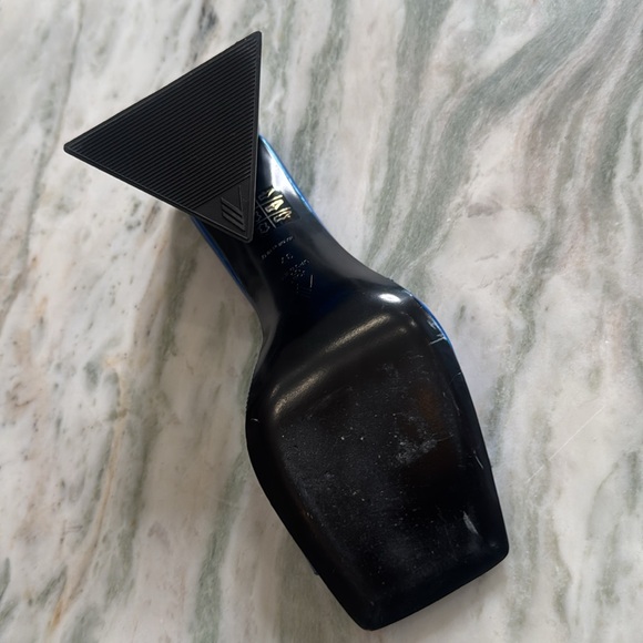 The Attico metallic blue leather mules / heels - Picture 7 of 7